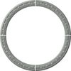 23 3/4"OD x 19 3/4"ID x 2"W x 3/4"P Egg and Dart Ceiling Ring Kit