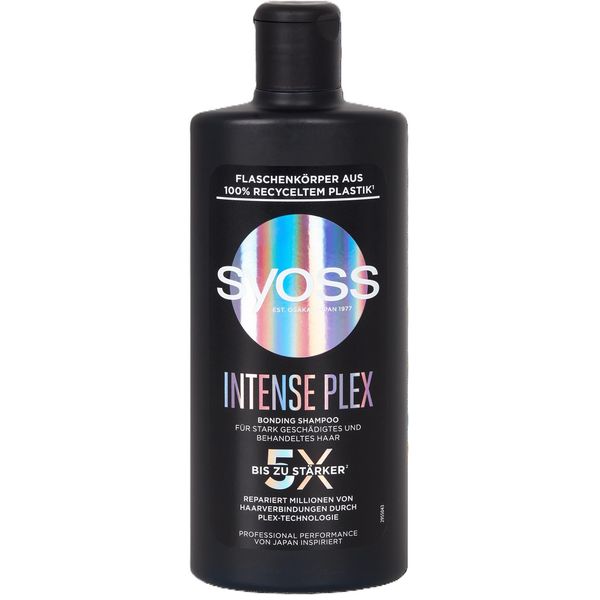 6er Pack - Syoss Bonding Shampoo - Intense Plex - für stark geschädigtes Haar - 440ml