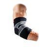McDavid Level 2 Elbow Sleeve/4-Way Elastic with Gel Buttresses, Black, Small