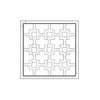 Hexim Perfect B5007-9 Ceiling Segments | Stucco | PU | Shockproof | Hexim Perfect
