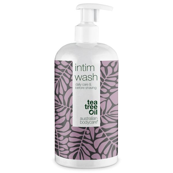 Australian Bodycare Intim Wash 500ml | Intimate Wash for Women & Men with Natural & Vegan Australian Tea Tree Oil for Feminine Hygiene & Shaving | Feminine Wash is Dermatologist Tested and pH-Balanced