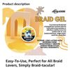 All Day Locks Braid Gel Extreme Hold 64 FL OZ  (1893 ML)