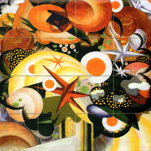 Abstract Art Italy Kitchen Dining Bath deco Ceramic Tile Mural #2603
