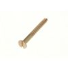 Screws No. 4 X 1 Inch Slotted Csk Countersunk Solid Brass Pack of 20