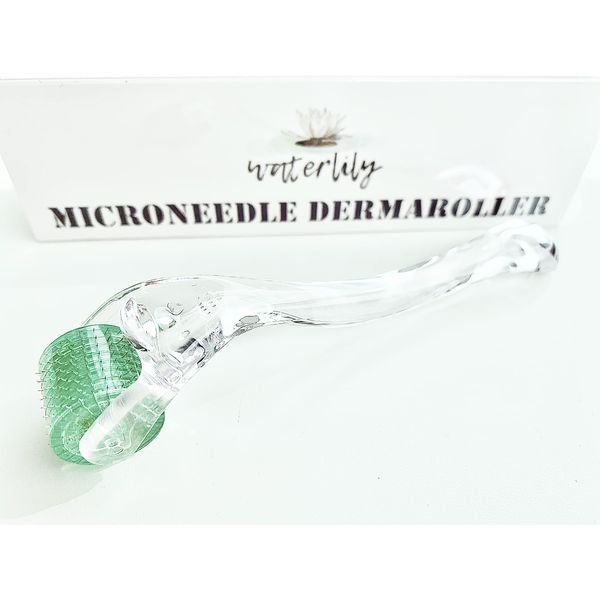 Derma Roller 1 mm 192 200 real individual needles titanium microneedle face skin care hair growth antiaging