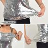 DF Gallery Camisole Dance Costume Sequin One Side Front IA0128M0129L -