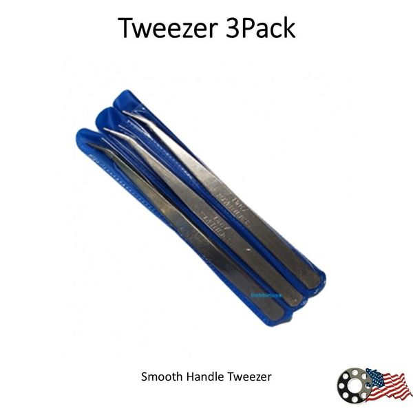 Tweezer Twe7 3X Threading Tool Angle Tip Stainless Steel