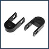 VekAuto Pair 3cm Motorcycle Rear Shock Absorber Height Extender Black Auto Accessories
