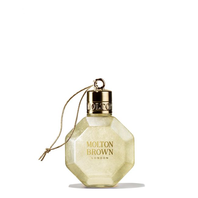 MOLTON BROWN Festive Vintage Elder Flower Bath & Shower Gel Festive Bobble 2.5 fl oz (75 ml) | Christmas Gift