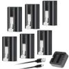 6Pack Rechargeable Lithium-Ion V4 Batteries for Ring-Doorbell-Camera 2/3/4/3plus