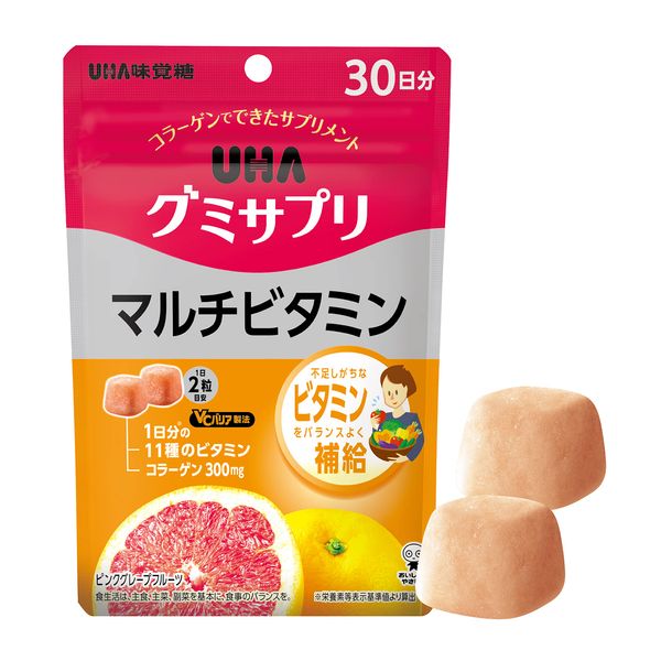 Gummy Supplement UHA Gummy Supplement Multivitamin SP 60 grains for 30 days