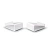 Pair Tilted Desktop Speaker Stands Vibration Dampening Wedge Suitable for Audioengine Kanto (White)