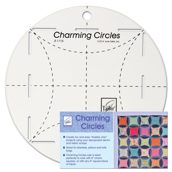 June Tailor Charming Circles Ruler