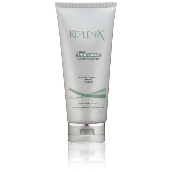 Replenix Antioxidant Hydrating Cleanser - Medical Grade Anti-Aging, Hydrating, Daily Facial Cleanser, Brightening Face Wash with Green Tea, 6.7 oz.