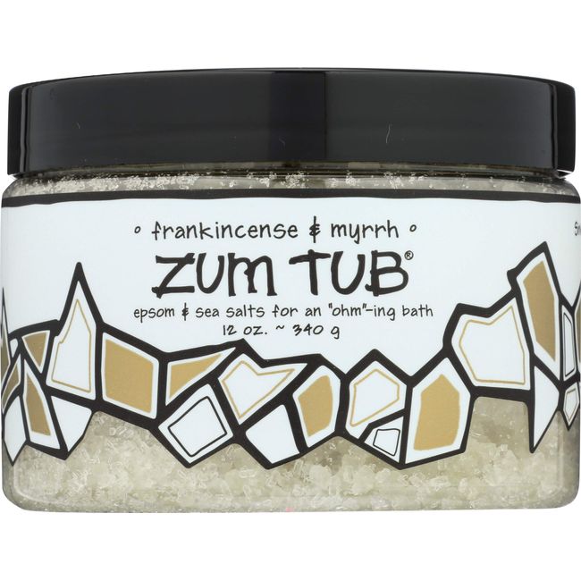 Indigo Wild Zum Tub Epsom Salt Blend, Frankincense & Myrrh, 12 Ounce