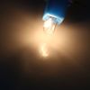 sourcing map 10Pcs DC 12V 1.1W Yellow B8.4 Dashboard Light Bulb for Car Internal