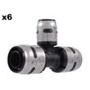 (6 PACK ) NEW SharkBite K454WP3 EvoPEX 3/4" x 1/2" 1/2" Reducing Tee