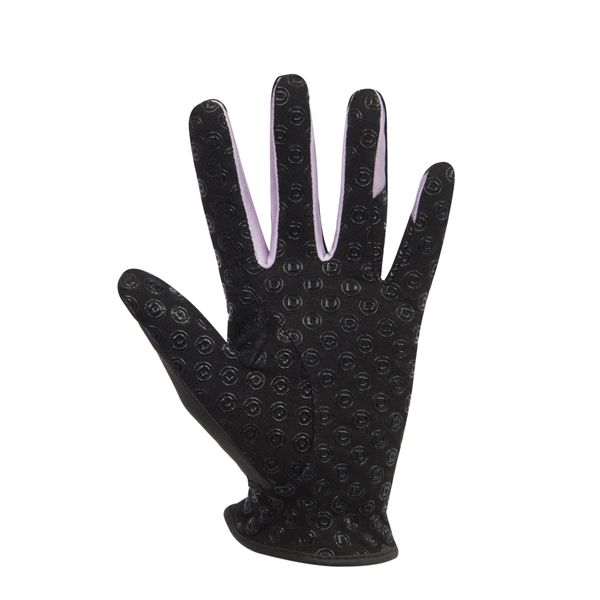 Dublin Cool-It Gel Riding Glove, Black/Pink, Small/6
