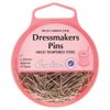 Hemline Nickel/Silver Sewing/Dressmaking Pins - 26mm