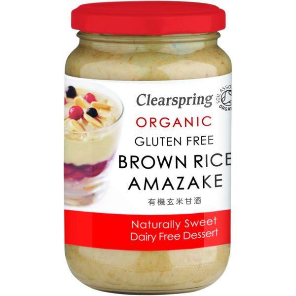 CLEARSPRING Organic Brown Rice Amazake Dessert, 380 GR