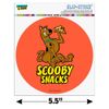Scooby Snacks Automotive Car Window Locker Circle Bumper Sticker