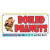 Boiled Peanuts 2x5 Banner sign Full Color