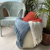 Ragged Rose Abigail Cream Throw