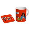 The Big Dollhouse Ceramic Coffee MUG + Coaster Gift Set …