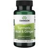 Swanson Full Spectrum Turmeric Acai & Ginger 60 Capsules