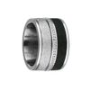 Quiges Stainless Steel Silver Single Dots Band Inner Ring 2mm Height for Stackable Ring Size 10 (20)