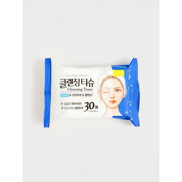 Carbonated Water Cleansing Tissue 30 sheets