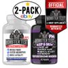 Angry Supplements Monster Test Test Booster Capsules 120ct + Monster PM Sleep