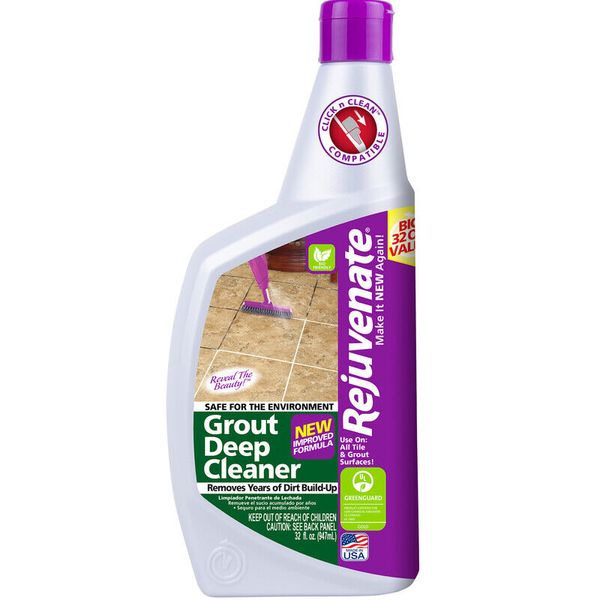 Rejuvenate No Scent Grout Cleaner 32 oz Liquid