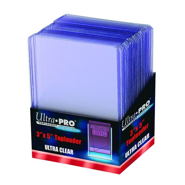 Ultra Pro 3" X 5" Toploader 25ct