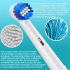 KHBD 16 Pack Replacement Heads for Braun Oral B Electric Toothbrush Handles- Includes 4 Sensitive Brush, 4 Precision Brush, 4 Deep Cleaning, 4 Floss Clean Brush Heads