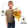 18" Silly Snail, Animal Hand Puppet, Ventriloquist Style