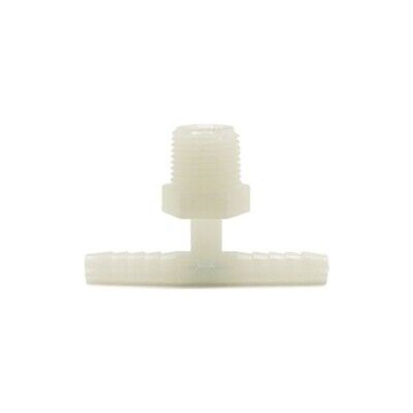 Thrifco 7029383 Nylon 1/4 Barb x 1/4 MIP Tee