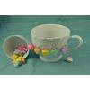Conversation Heart Wine Glass Charms