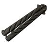 EMHFLYFN New Dull Stainless Steel Handle Comb Practice Trainer for Training Unsharpened Blade Folding Tool Set