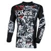 O'NEAL Element Attack Mens Jersey Black/White XX-Large