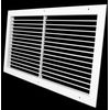 Aluminum Adjustable Return/Supply HVAC Air Grille - Full Control (16"w X 6"h)