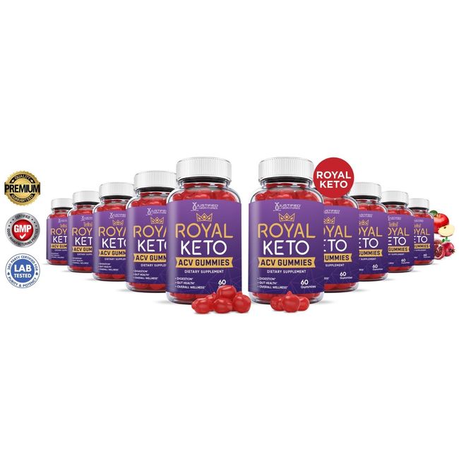 Royal Life Keto ACV Gummies 1000MG Apple Cider Vinegar 600 Gummys