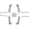4 x 30cm Plug in LED Warm White Under Kitchen Cupboard Cabinet Strip Lights