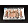 Trumpeter Soviet Artillery Commander Inspection Figure Set, Scale 1/35, 6-Pack