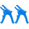 WEICON Wire Stripper No. 5 Classic | 2-Pack | Automatic Stripper for 0.2-6 mm² Wire Stripper with Side Cutter