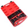 21 Pcs Oxygen Sensor Special Socket Set for Removing Oil Pressure, Vacum