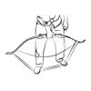 SAS Archery Recurve Takedown Bow Stringer Traditional Longbow Hunting Limb String Tool Accessory (Traditional)