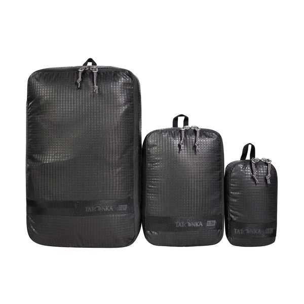 TATONKA Stuff Sack Zip Set III Black
