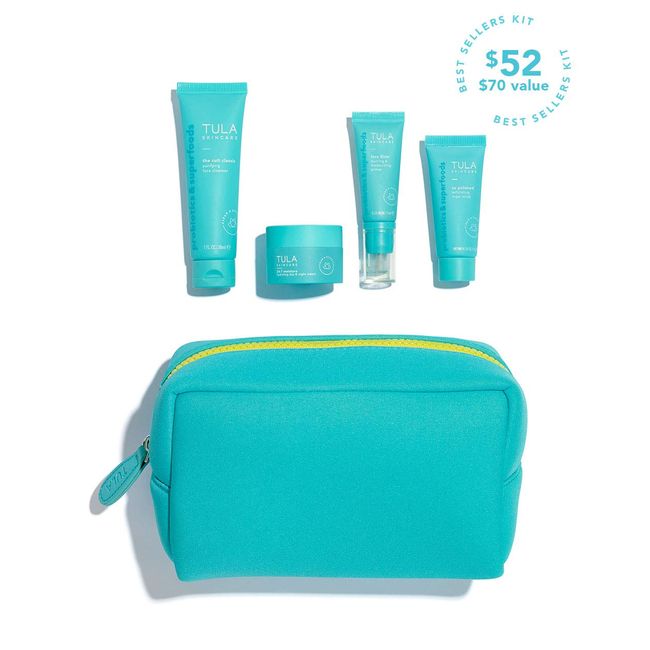 Tula Skincare on The Go Best Sellers Travel Kit