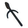 Skull Hooker Trophy Tree Powder-Coated Steel Large Prong - Designed to Hang Larger Skulled Species Such as Elk, Caribou, and Brown Bear Black